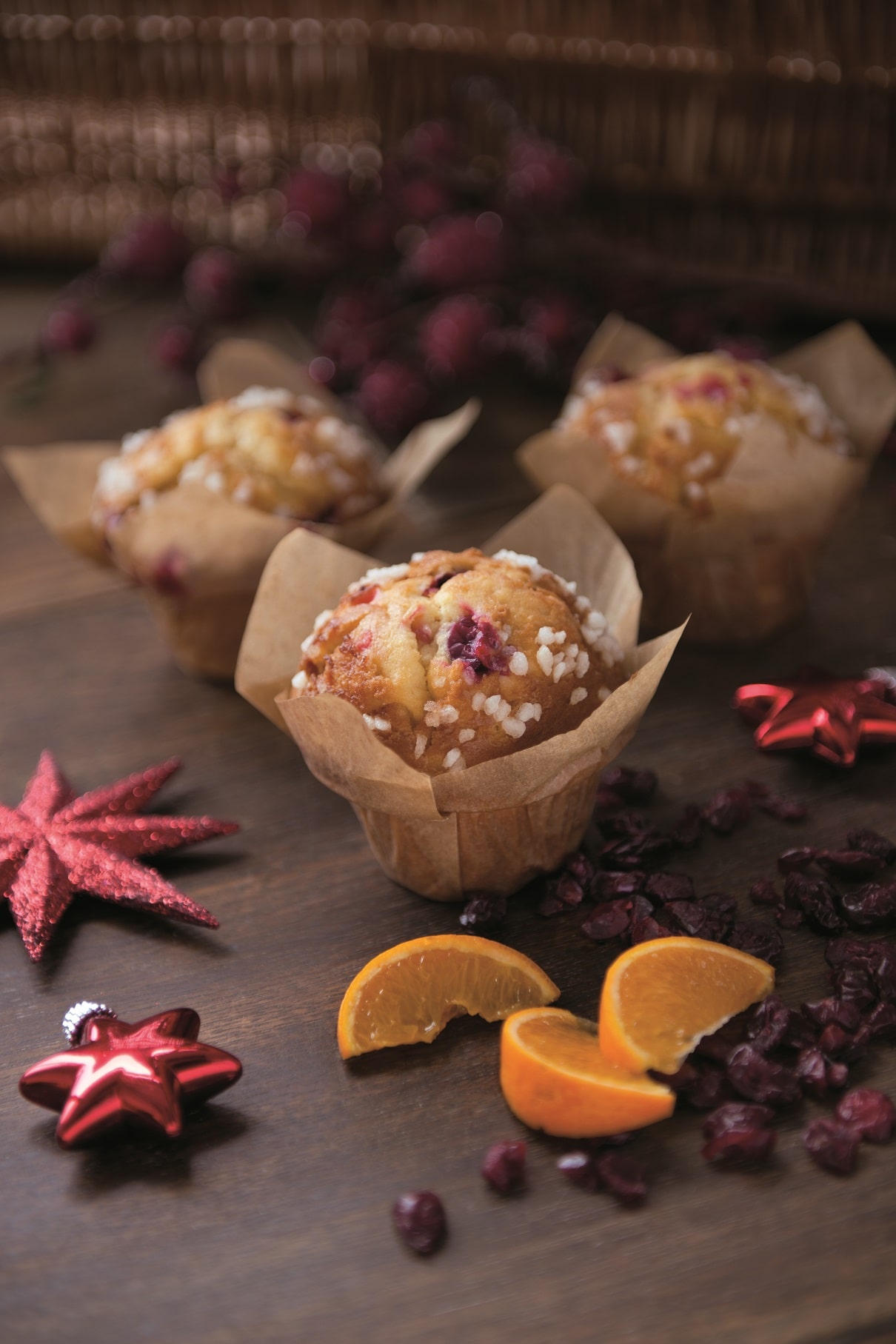 Cranberry & Orange Muffin