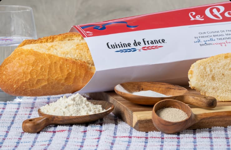 Check out our new and Improved Le Parisien & Le Demi French Baguettes