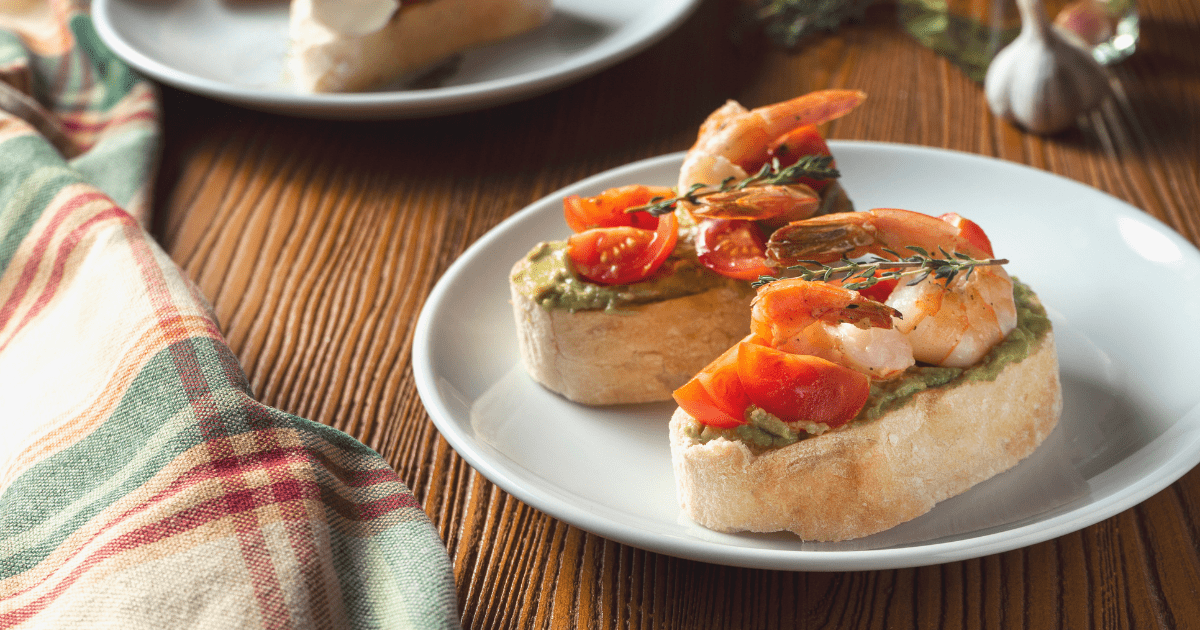 Prawn & Guacamole Bites - Cuisine de France
