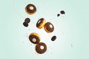 La Cookie & Crème donut